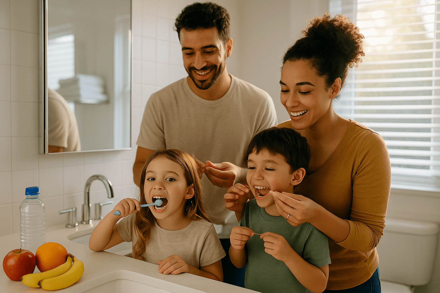 family-dental-routine