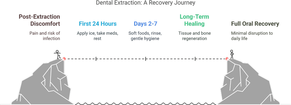 Dental Extraction: A Recovery Journey
