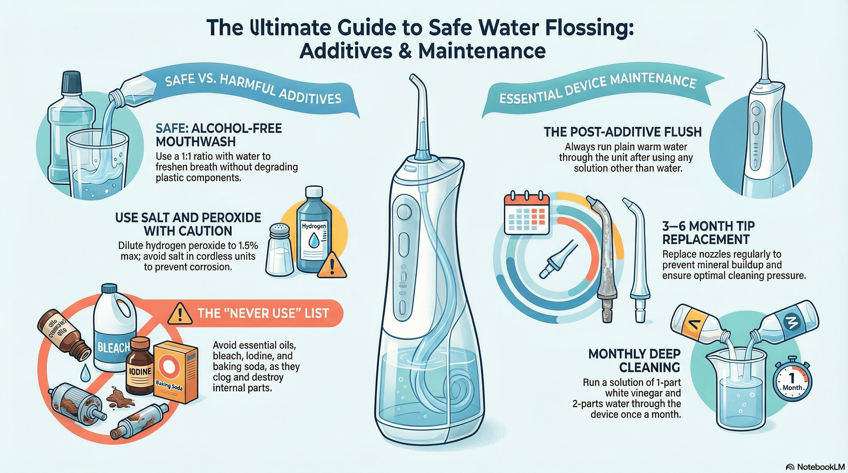 safe water flossing