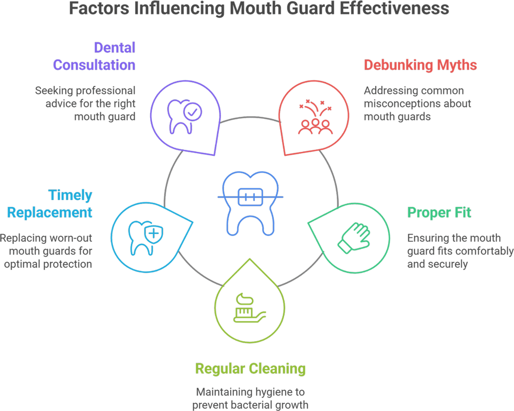 Factors Influencing Mouth Guard Effectiveness