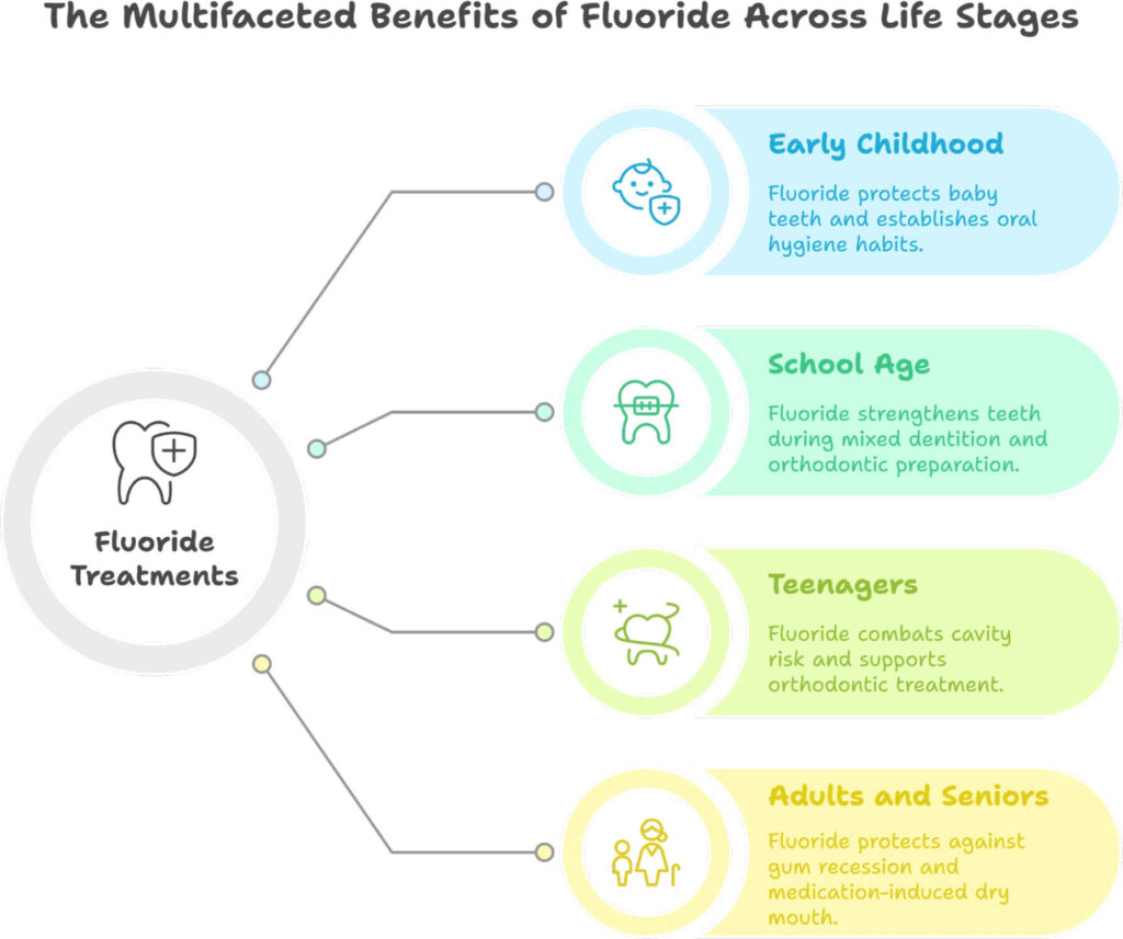 The Multifaceted Benefits Of Fluoride Across Life Stages