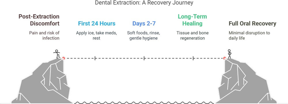 Dental Extraction: A Recovery Journey